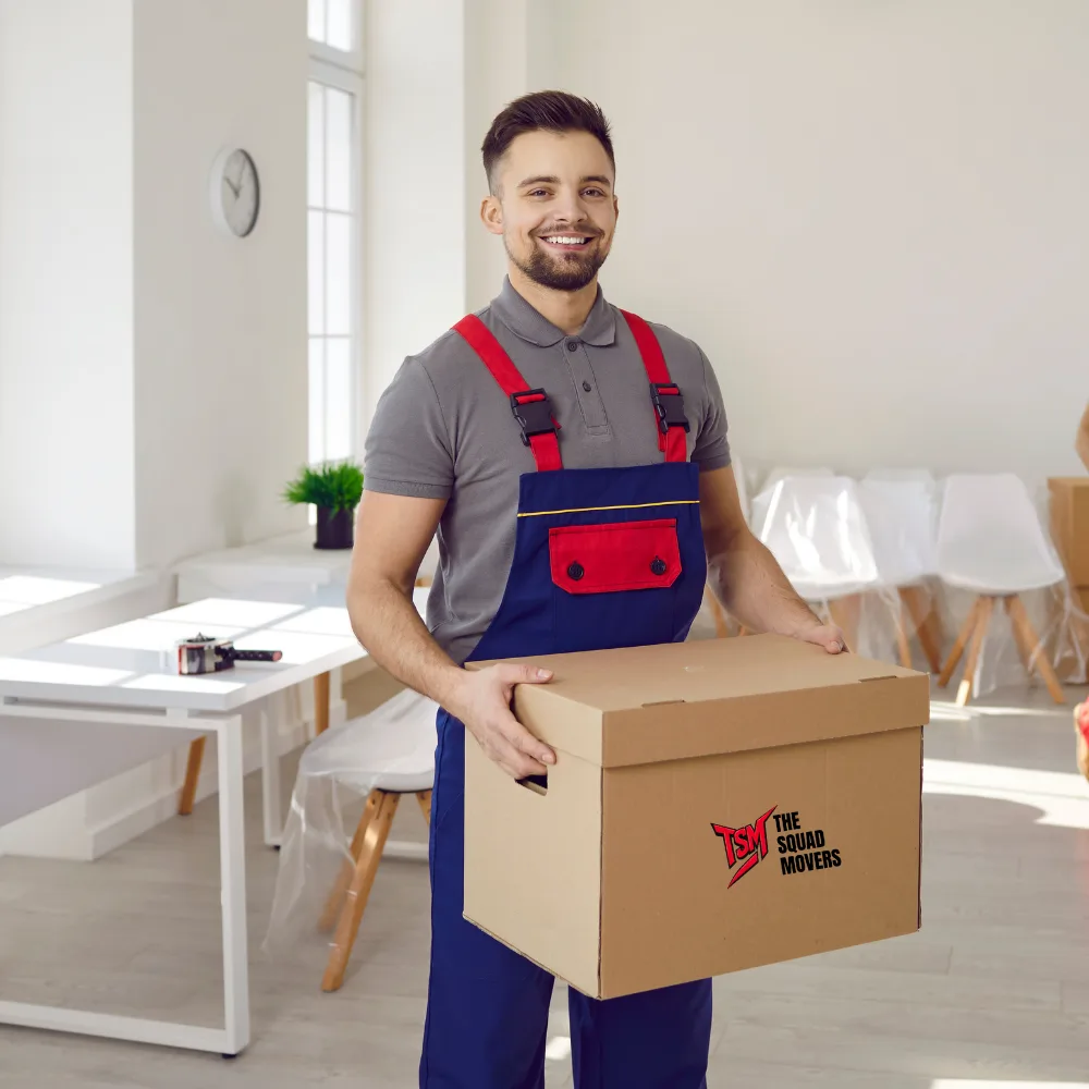 Furniture disassembly and assembly service by The Squad Movers in Edmonton